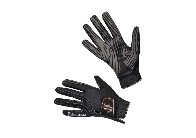 Samshield V-Skin Swarovski Glove Black/Rose Gold